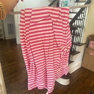 J. CREW. Pink striped Pajama Set